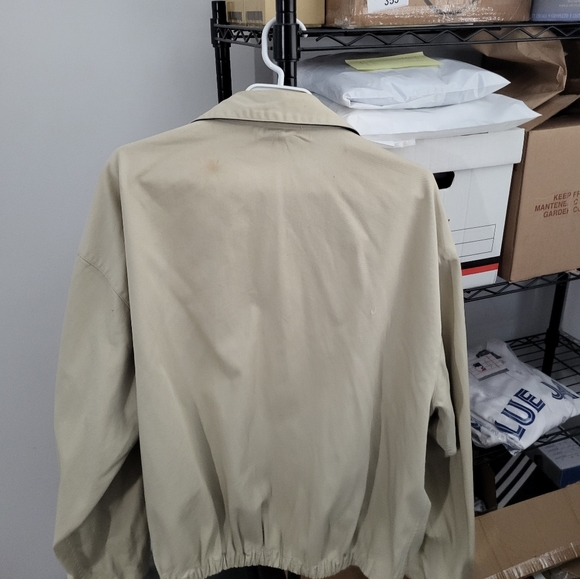 GANT U.S.A Bomber Jacket, The Windcheater, Beige, XL, Mens, Used, 100% Cotton - Picture 12 of 16